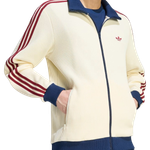 Jaqueta Adidas Waffle Track Cream White
