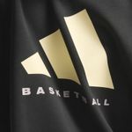 Moletom Adidas Basketball Fleece Hoodie Black