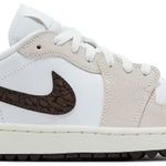 Tênis Air Jordan 1 Low Golf Light Orewood Elephant