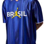 Camisa Brasil x Jordan Azul