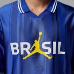 Camisa Brasil x Jordan Azul