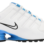 Tênis Nike Shox NZ White Carolina Blue
