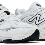 Tênis New Balance 9060 White Black Metallic Silver