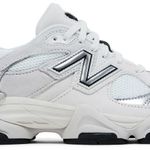 Tênis New Balance 9060 White Black Metallic Silver