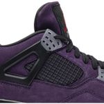 Tênis Travis Scott x Air Jordan 4 Retro Purple Suede