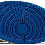 Tênis Fragment Design x Travis Scott x Air Jordan 1 Retro Low OG SP Sail Military Blue