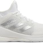 Tênis Adidas Crazyflight Mid White Silver Metallic