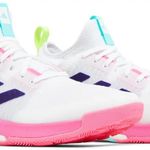 Tênis Adidas Crazyflight Mid White Purple Pink