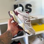 Tênis New Balance 9060 Linen Burgundy (PRONTA ENTREGA)