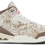 Tênis Air Jordan 3 Retro Laser Palomino