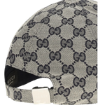 Boné Gucci Gg Baseball Canvas Blue