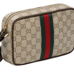 Bolsa Gucci Shoulder Bag Vintage Sand Dark Brown