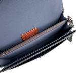 Bolsa Coach Polished Pebble Leather Tabby 26 Black