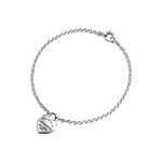 Pulseira Tiffany Full Heart Bracelet in Sterling Silver