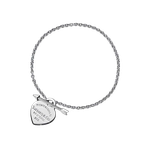 Pulseira Tiffany Lovestruck Sterling Silver Heart and Arrow