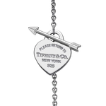 Pulseira Tiffany Lovestruck Sterling Silver Heart and Arrow