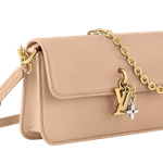 Bolsa Louis Vuitton Wallet On Chain LV Bloom Beige