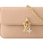 Bolsa Louis Vuitton Wallet On Chain LV Bloom Beige
