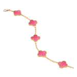 Pulseira Van Cleef Vintage Alhambra 5 motivos