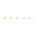 Pulseira Van Cleef Vintage Alhambra 5 motivos Madrepérola