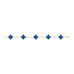 Pulseira Van Cleef Vintage Alhambra 5 motivos Ágata