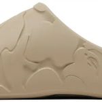 Chinelo BAPE A Bathing Ape Slide #1 Beige Solid Camo