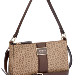 Bolsa Guess Isabella Mini Shoulder Caramelo