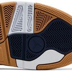Tênis Nike Air Jordan Flight Court Neutral Grey Midnight Navy Gum