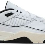 Tênis Nike Air Jordan Flight Court White Black
