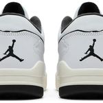 Tênis Nike Air Jordan Flight Court White Black