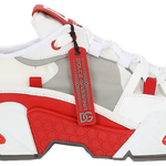 Tênis Dolce & Gabbana Air Master White Grey Red