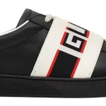 Tênis Gucci Vintage Ace Stripe Black