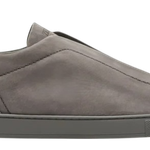 Tênis Zegna Triple Stitch Grey Nubuck