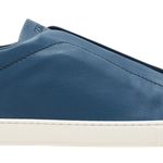 Tênis Zegna Triple Stitch Blue Leather