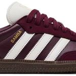 Tênis Adidas Samba OG Maroon Off White Gum