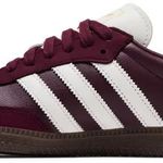 Tênis Adidas Samba OG Maroon Off White Gum