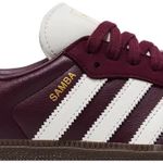 Tênis Adidas Samba OG Maroon Off White Gum