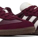 Tênis Adidas Samba OG Maroon Off White Gum
