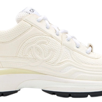 Tênis Chanel CC Logo Sneaker Cream