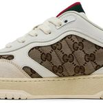 Tênis Gucci Re-Web Sneaker GG Canvas White Beige