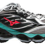 Tênis Mizuno Wave Prophecy 6 Grey Green Red