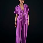 Blusa Towel Violet