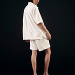 Bermuda Unissex Towel Off White