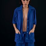 Camisa Unissex Towel Azul Klein