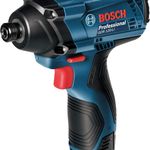 Bosch Chave De Impacto Gdr 120-Li 12V Com 2 Baterias 1 Carregador E Maleta