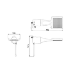 Ducha Loren Shower Ultra Eletrônico 220v 7500w Lorenzetti