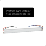 Driver Para Perfil Fita Led Potência 60w Bivolt 5a