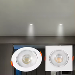 Spot Led 5w Quadrado 3000k