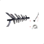 Antena Digital Externa Uhf Phd 8000 C/ Suporte E Cabo