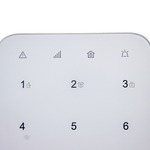 Teclado Touch Screen Hikvision DS-PK1-E-WE AX Pro 868MHz Wi-Fi